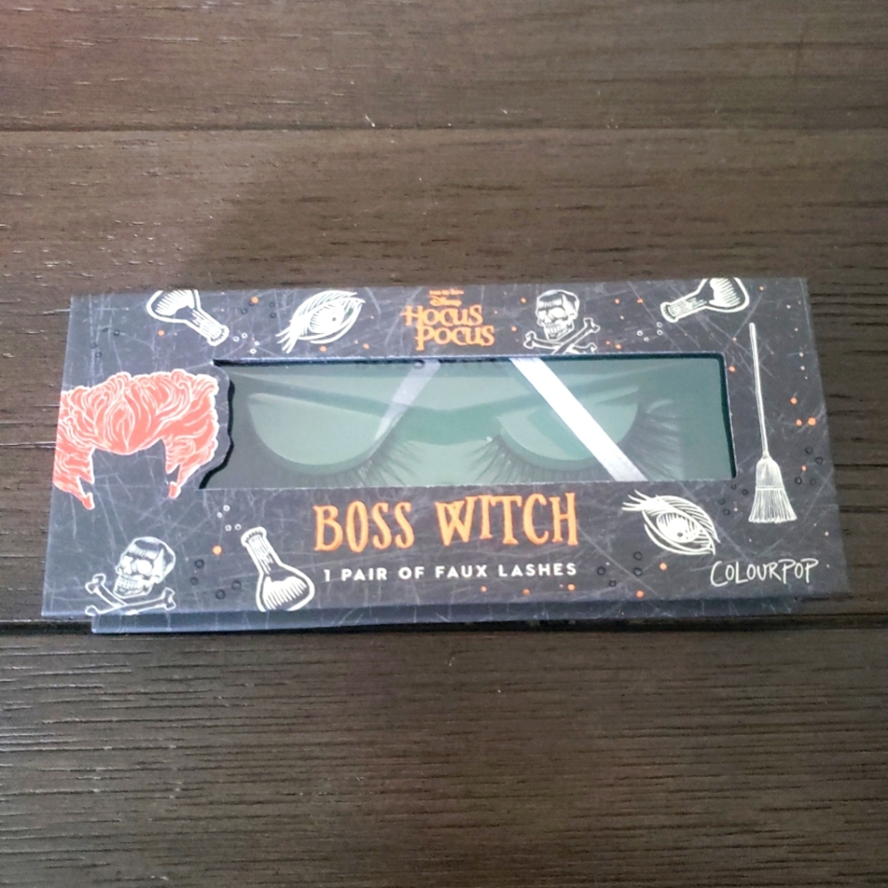 ColourPop Hocus Pocus Boss Witch Eyelashes NIB